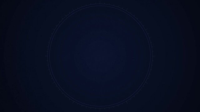 Harmonograph Lissajous curves drawn in thin copper lines on dark navy, slowly decaying and redrawing, 4K looping animation
