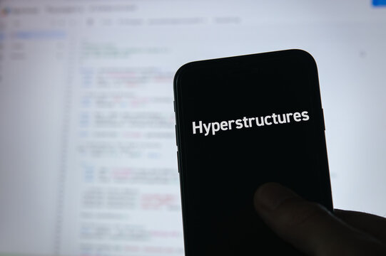 Understanding Hyperstructures through smartphone interface &mdash; ideal for decentralized technology and blockchain blog posts