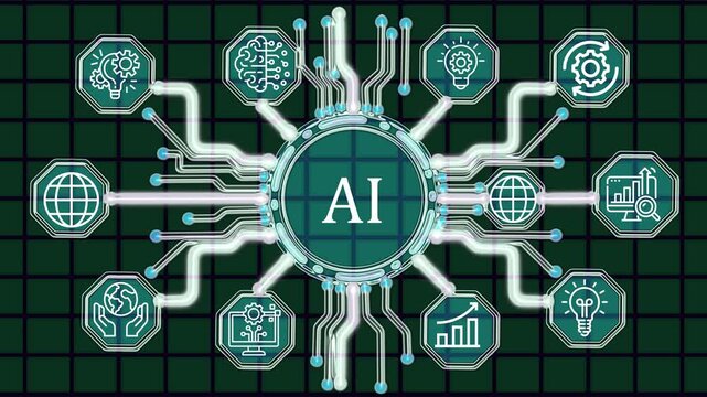 Comprehensive Next Generation Artificial Intelligence and Cognitive Computing Framework with Deep Neural Network Architecture for Modern Enterprise Automation and Predictive Analytics Concept 4K video
