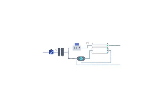 Industrial Seawater Reverse Osmosis Desalination System with Energy Recovery Device for Water Treatment Technology