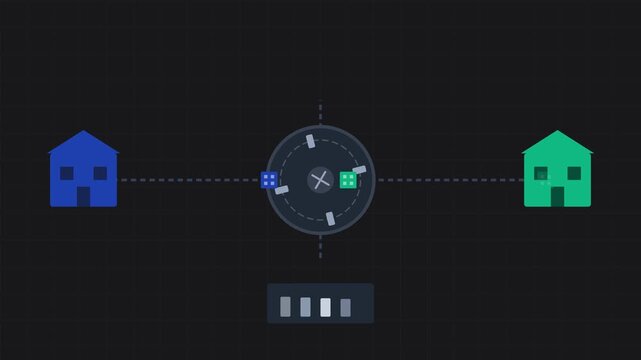 Automated Clearing House Ach Batch Processing and Interbank Net Settlement Flow Visualization