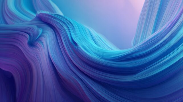 Digital abstract blue wallpaper with smooth swirling shapes, soothing gradient hues, flowing curved forms, modern minimal background, futuristic fluid design, elegant blue texture for presentation, br