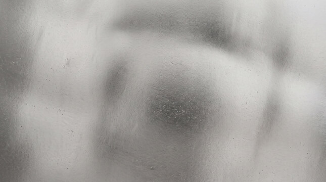 Smooth Brushed Silver Metal Plate with Soft Light Reflection