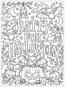 happy halloween coloring sheet printable for kids - coloring pages 