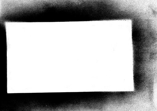 realistic frame blank space spray brush stencil photo background transparent HD