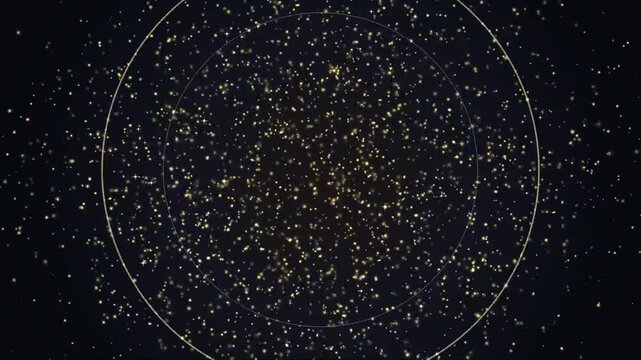 New Year 2027 Luxury Gold Particle Countdown - 3-2-1 Happy New Year Celebration (1920 &times; 1080 (1080p Full HD) Animation)
