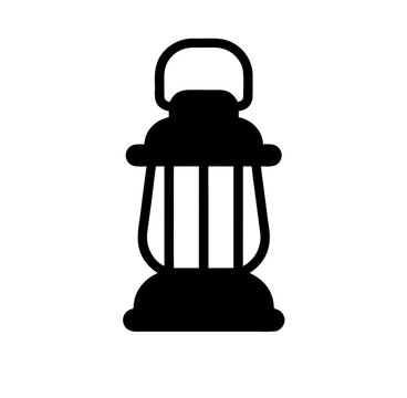 vector illustration of lamp