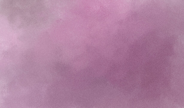 Pink purple watercolor texture with soft cloudy blending, subtle grain, and atmospheric color variation for abstract background design