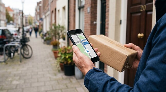 Smartphone Navigation During Final Delivery