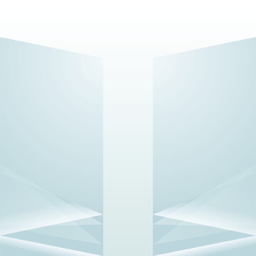 Light Blue Perspective Display Background