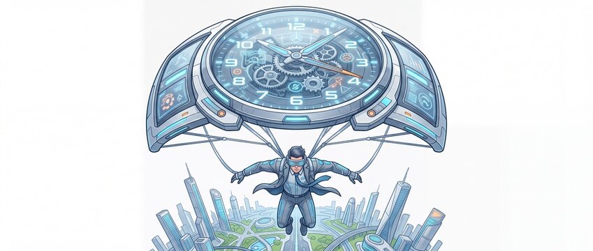 Futuristic Alien Technology with Bioluminescent Elements.