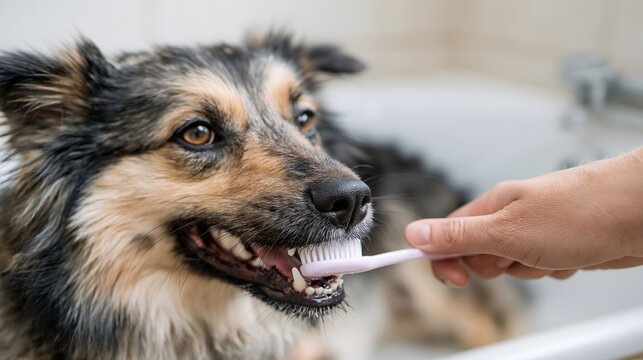 Pet Dental Care Concept