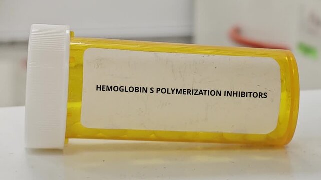 HEMOGLOBIN S POLYMERIZATION INHIBITORS sickle cell disease drug mechanism for sickle cell anemia and hemolysis treatment