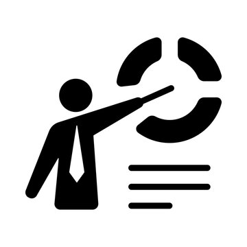 Training Icon - Solid Black