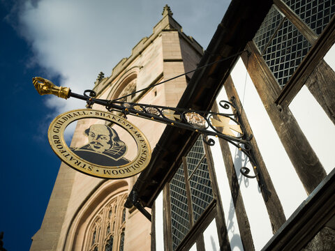 Stratford upon Avon, Warwickshire, United Kingdom, 13th June 2026, Guild Chapel and Shakespeares schoolroom