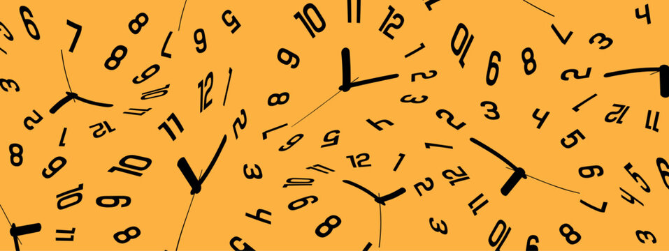 background with time