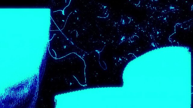 Bright lines squares damaged digital texture scattered particles dense pixel noise neon glitch overlay retro transitions, screen error effects, software promos and expressive motion design sequences.