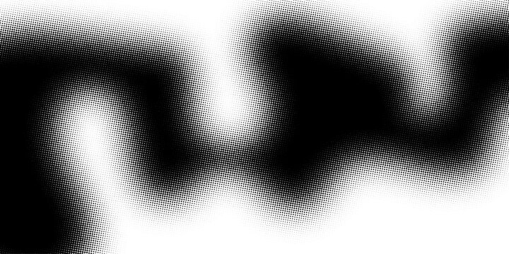 White Background for Modern Designs Vector Illustration. Vintage computer screen background with pixelated black and white dithering, bitmap texture, and 8-bit aesthetics. High-Quality Vector Halftone