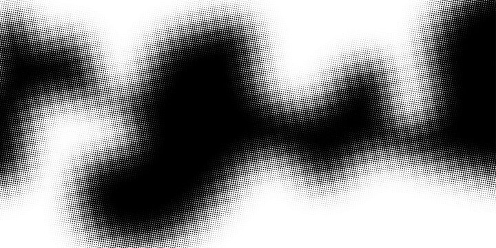 White Background for Modern Designs Vector Illustration. Vintage computer screen background with pixelated black and white dithering, bitmap texture, and 8-bit aesthetics. High-Quality Vector Halftone