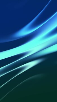 Abstract glowing blue lines moving background