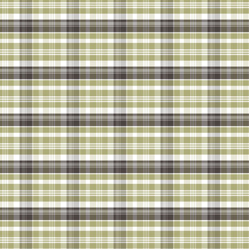 Natural minimalist plaid fabric texture seamless vector style background pattern