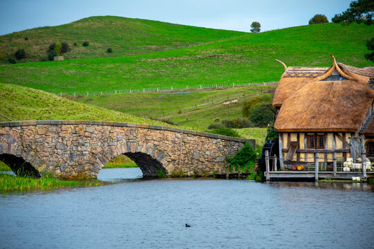 Water Mill in Matamata - New Zealand