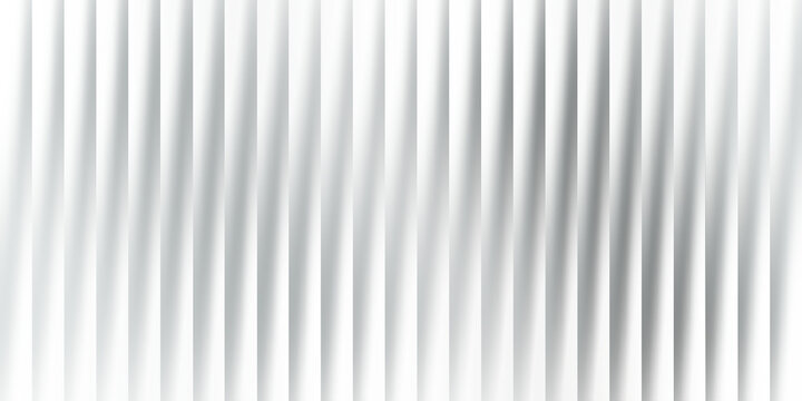 Vertical silver metallic ribbed texture with parallel lines and soft shadows