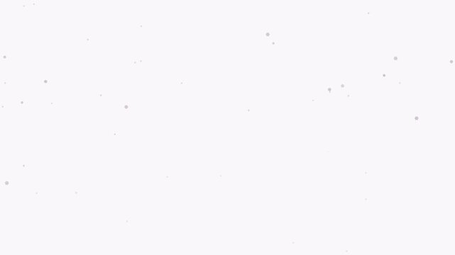Animated festive upward snow drift rising slowly in a minimal flat vector style, soft neutral on a light background. Smooth 4K seamless loop with calm motion and plenty of empty space for text. Widesc