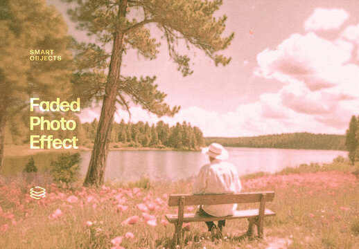 Faded Photo Effect For Poster And Social Media Design