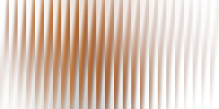 Vertical gradient stripes in soft peach, cream, and dark brown tones lines