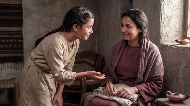 Naaman&rsquo;s Captive Servant Girl Offering Hope for His Healing