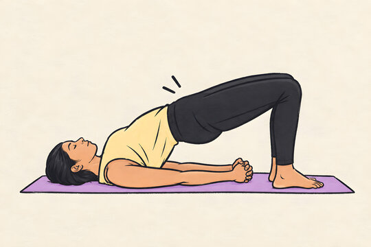 yoga bridge pose