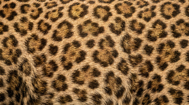 Stunning leopard skin pattern nature abstract textured background for editorial or fashion design
