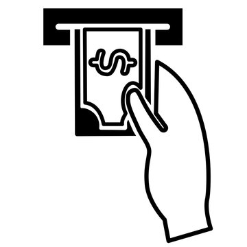 withdraw money icon