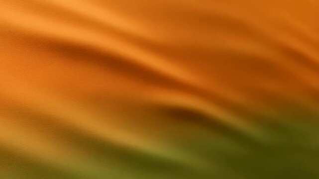 Abstract Gradient Background Featuring Fine Noise And Soft Curves in Warm Orange And Olive Tones For Modern Design Projects