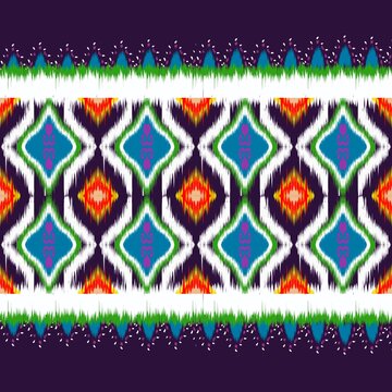 ikat Fabric Pattern
