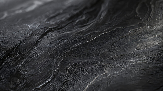Damascus steel texture macro background, forged metallic wave pattern, dark carbon steel surface for luxury design