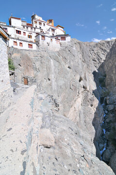 Diskit Monastery also known as Deskit Gompa or Diskit Gompa  - the oldest and largest Buddhist monastery  in the Nubra Valley of Ladakh, India.