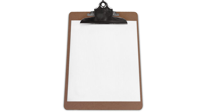 WOODEN CLIPBOARD PNG, brown wooden clipboard, professional stationery item, blank writing pad PNG, PNG