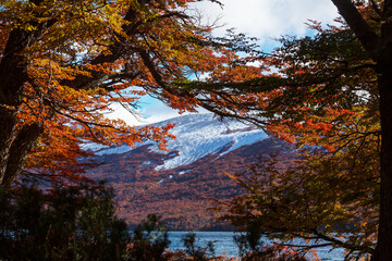 Fototapeta premium Autumn in mountains