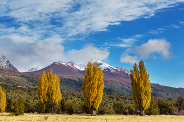 Fototapeta premium Autumn in mountains