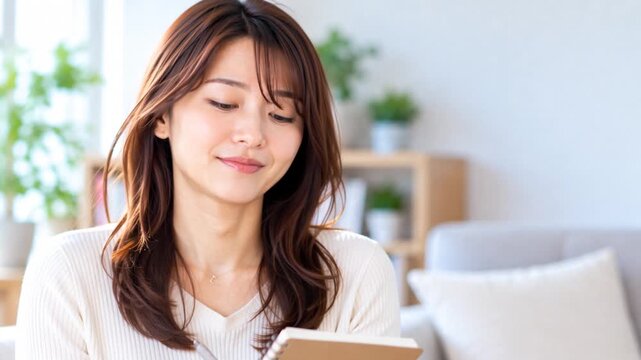 Composed Japanese businessman nodding slightly with calm understanding and agreement
