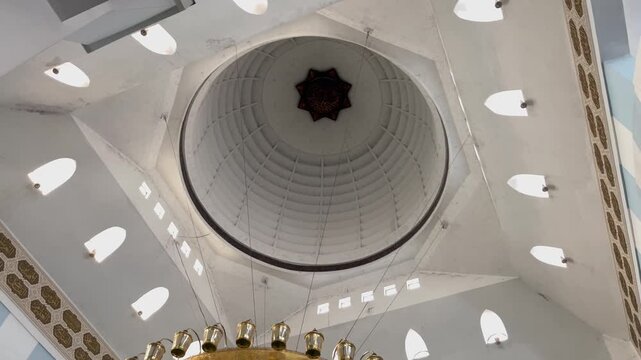 interior of the mosque