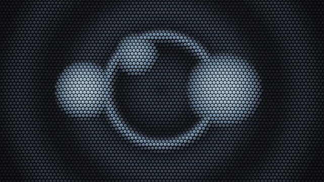Pin screen tactile metal pin art loop