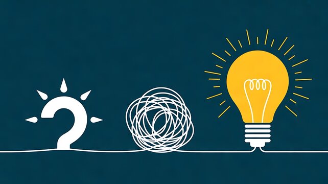 light bulb idea concept