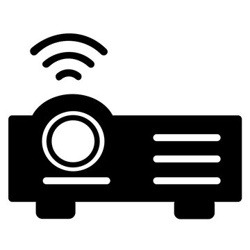 video projector icon vector illustration