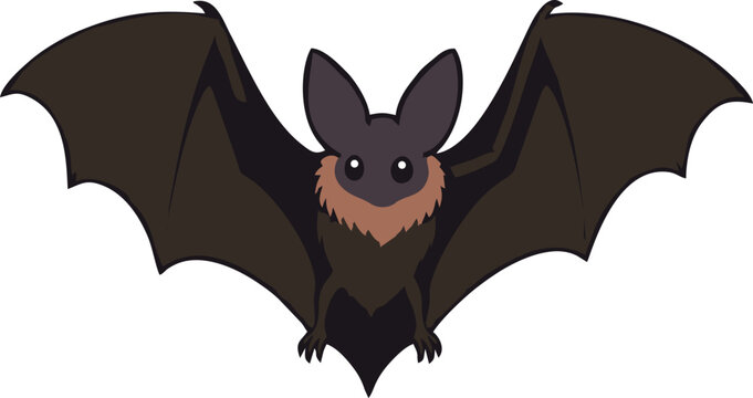 Halloween flying bats silhouette Bats Logo Bat Logo Bat vector illustration
