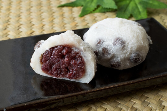 粒あんの豆大福