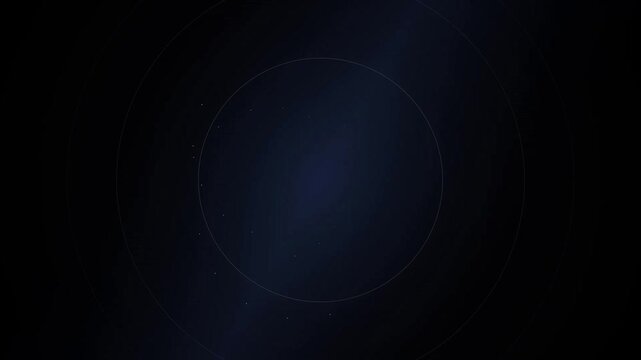 A circular beam of sapphire illumination radiates through the deep darkness of the night sky while providing an ethereal glow that creates a mesmerizing visual experience for the viewer to enjoy