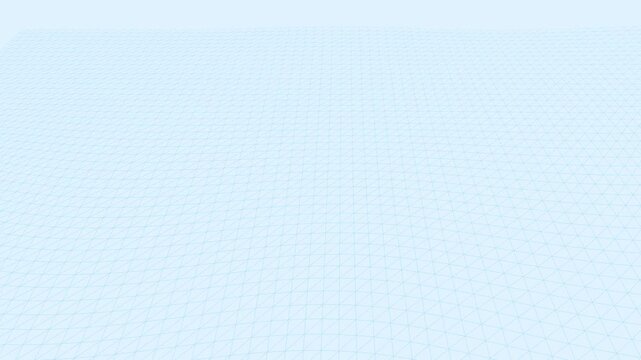 Abstract 3D visualization of soothing aquatic light caustics and glass water ripple refractions in a clean minimalist 15s tech hero loop.